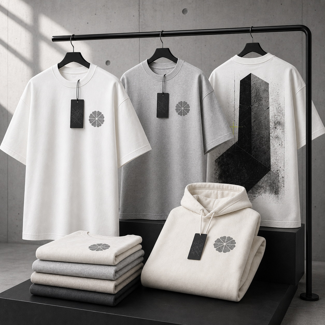 Light Concrete Set